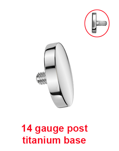 TINDY-Internally Threaded Titanium Flat Disk
